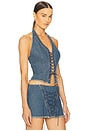 view 2 of 4 Selma Top in Indigo