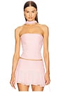 view 1 of 5 Aria Corset in Light Pink