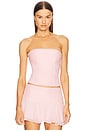 view 2 of 5 Aria Corset in Light Pink