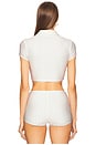 view 3 of 5 Caity Eyelet Top in White
