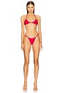 view 4 of 4 Izabella Bottom in Red