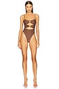 view 2 of 5 Lucinda One Piece in Brown