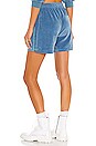 view 4 of 5 Velvet Shorts in Blue