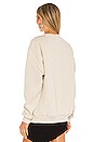 view 3 of 4 Oversized Sweatshirt in Beige