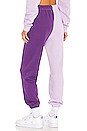view 4 of 5 Mixed Emotions Sweatpants in Lilac & Purple