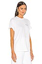 view 3 of 6 High High High Tee in White