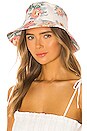 view 1 of 3 Ivy Bucket Hat in White Multi Floral
