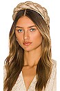 view 1 of 3 Bijou Oversized Braided Headband in Diamante