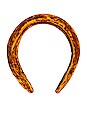 view 2 of 3 Bellamy Headband in Ochre Velvet