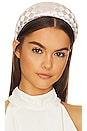 view 1 of 3 Everly Headband in Cream Satin