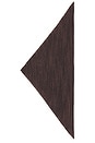 view 3 of 3 PAÑUELO DE PUNTO MONTY in Brown