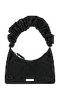 view 1 of 4 Aurora Scrunchie Strap Shoulder Bag in Black
