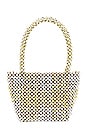 view 1 of 4 BOLSO TOTE MINA in Gold & Silver