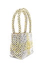 view 3 of 4 BOLSO TOTE MINA in Gold & Silver