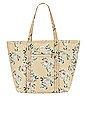 view 1 of 4 Avery Tote Bag in Tan Floral