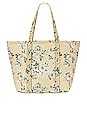 view 2 of 4 Avery Tote Bag in Tan Floral