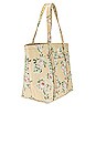 view 3 of 4 Avery Tote Bag in Tan Floral