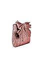 view 3 of 5 Rayne Clutch in Metallic Rose