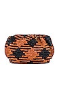 view 2 of 5 Nyla Clutch in Black & Timber
