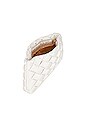 view 4 of 4 Aviva Clutch in Cream Woven Satin