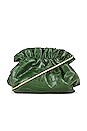 view 1 of 5 Willa Clutch in Bottle Green Embossed Croc