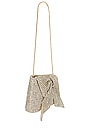 view 3 of 4 Jolene Diamante Bow Clutch in Gold