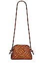 view 1 of 4 Marybeth Mini Woven Crossbody Bag in Timber