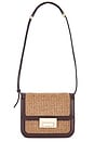 view 1 of 5 Desi Crossbody With Lock Hardware in Espresso