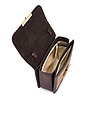 view 4 of 5 Desi Crossbody With Lock Hardware in Espresso