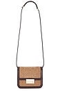 view 5 of 5 Desi Crossbody With Lock Hardware in Espresso
