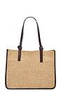 view 2 of 4 Myra Turned Out Tote with Knot in Espresso