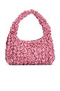 view 1 of 4 Smocked Mini Hobo Bag in Red Gingham
