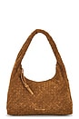 view 1 of 4 Willow Woven Hobo Bag in Cacao