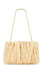 view 2 of 4 Brit Flat Pleated Pouch in Natural