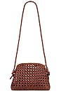 view 2 of 4 Mallory Woven Crossbody Bag in Saddle