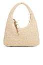 view 1 of 4 BOLSA HOBO DE TECIDO WILLOW in Natural