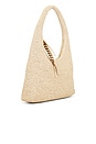 view 3 of 4 BOLSA HOBO DE TECIDO WILLOW in Natural