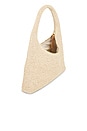 view 4 of 4 BOLSA HOBO DE TECIDO WILLOW in Natural