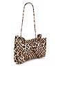 view 3 of 4 Valerie Bow Clutch in Leopard