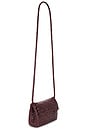 view 3 of 4 MINI BOLSA TRANSVERSAL DE TECIDO VINIE in Maroon