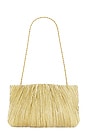 view 2 of 4 Brit Flat Pleated Pouch in Gold