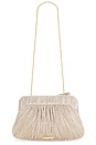 view 2 of 4 Rayne Pleated Bow Clutch in Champagne