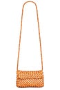 view 1 of 4 Vinnie Woven Crossbody Bag in Timber