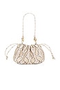 view 1 of 4 SAC PORTÉ ÉPAULE KIRI in Embossed Snake Leather