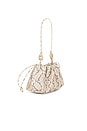view 3 of 4 SAC PORTÉ ÉPAULE KIRI in Embossed Snake Leather