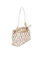 view 4 of 4 SAC PORTÉ ÉPAULE KIRI in Embossed Snake Leather