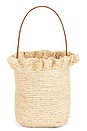 view 2 of 5 Laith Crochet Top Handle Bag in Natural