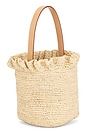 view 4 of 5 Laith Crochet Top Handle Bag in Natural