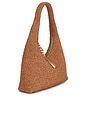 view 3 of 4 Willow Crochet Raffia Shoulder Bag in Brown