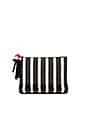 view 1 of 4 Tassel Pouch in Black Stripe